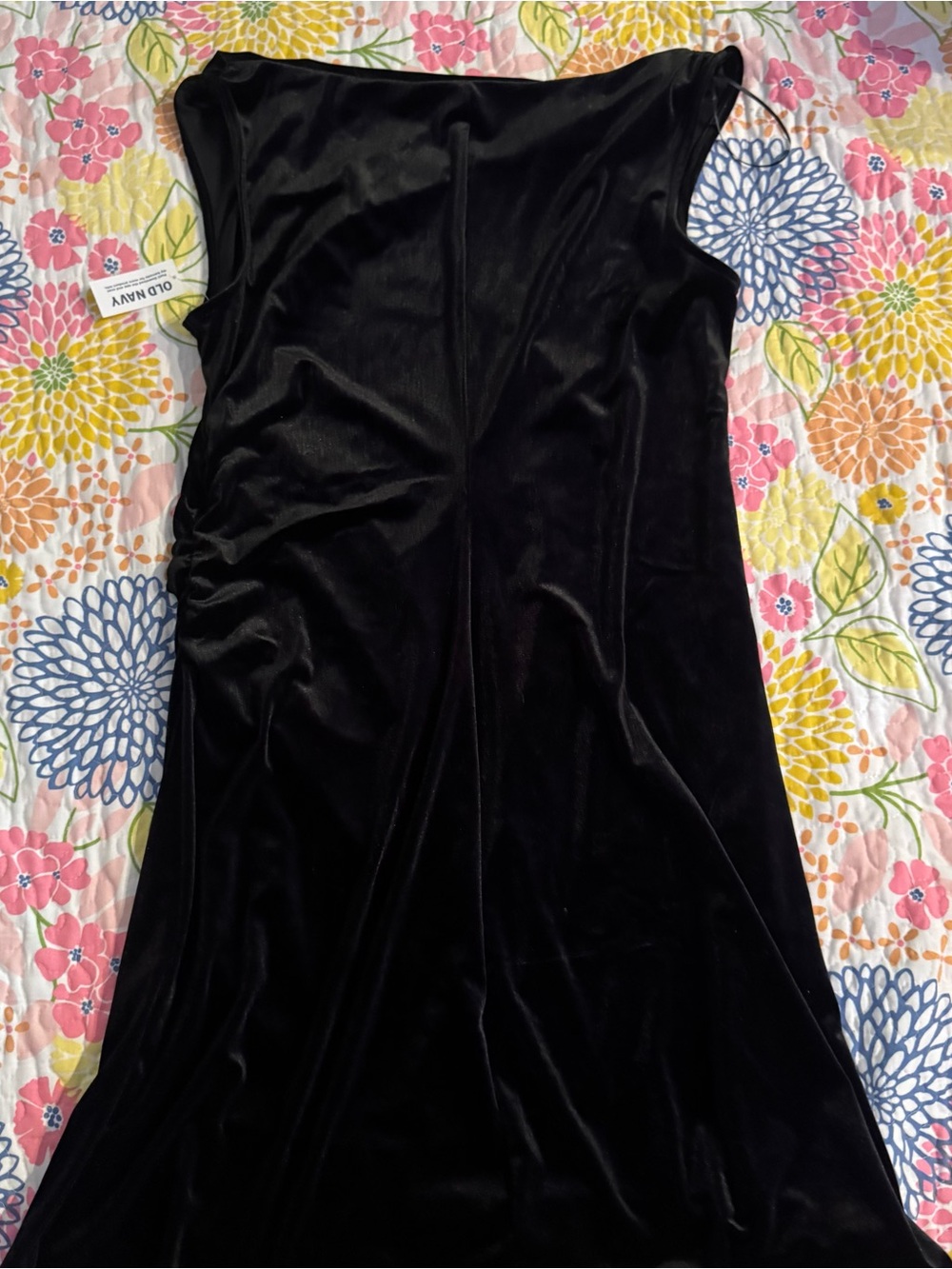 NWT large Maternity Asymmetrical Shoulder Mini Dress - Picture 6 of 6